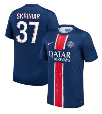 Paris Saint-Germain Milan Skriniar #37 Primera Equipación 2024-25 Manga Corta